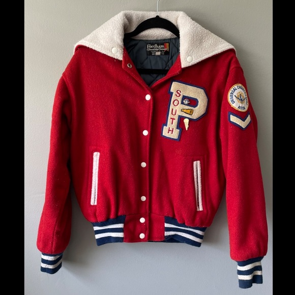 Fordham Jackets & Coats Vintage Fordham Wool Varsity Jacket Made In